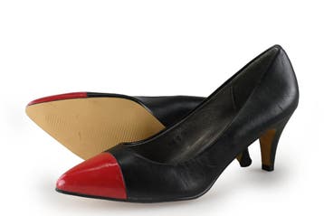 Lauren Pumps in maat 38 Zwart, Kleding | Dames, Pumps, Verzenden, Zwart, Zo goed als nieuw