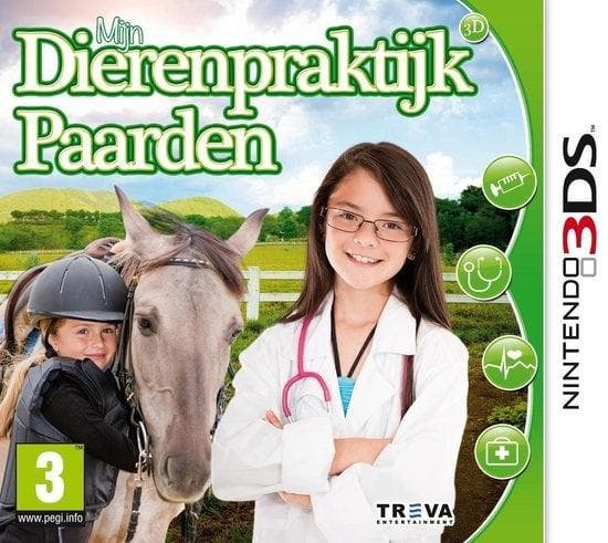 Mijn Dierenpraktijk Paarden (3DS Games), Games en Spelcomputers, Games | Nintendo 2DS en 3DS, Zo goed als nieuw, Ophalen of Verzenden
