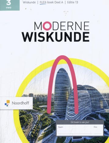 3 vwo / Moderne Wiskunde / FLEX boek A 9789001048709, Boeken, Verzenden, Gelezen
