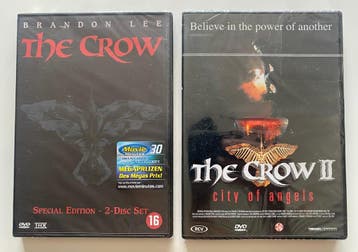 THE CROW / THE CROW 2 CITY OF ANGELS (IN SEAL) (DVD), Gebruikt