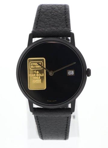 Credit Suisse - Ingot Watch 1g Fine Gold 999.9 - Zonder, Nieuw
