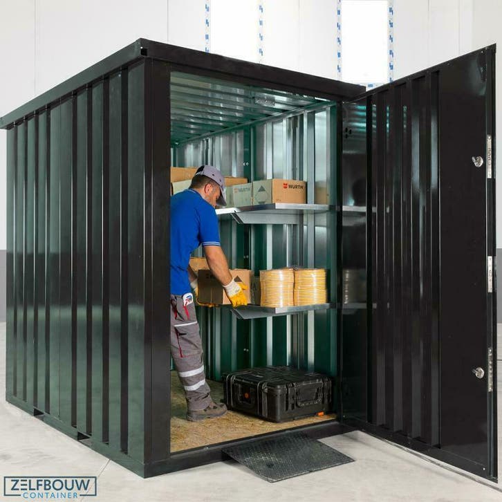 Tuinhuis kopen bij Zelfbouwcontainer in meerdere RAL kleuren, Tuin en Terras, Tuinhuizen, Tuinhuis, Nieuw, Metaal, Ophalen