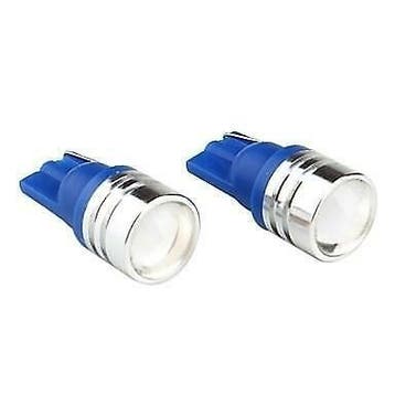 T10 LED BLAUW CREE super helder - 12V interieur lamp, Verzenden