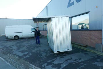 Kleine Mobiele Bouwkeet