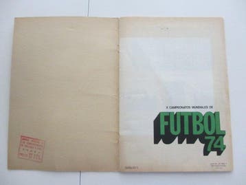 1974 Fher München 74 World Cup Original edition - 1 Compleet, Nieuw