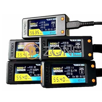 Bitcoin Nerd Lucky Miner v2.0 - T Display S3 - LCD Display, Verzenden, Nieuw