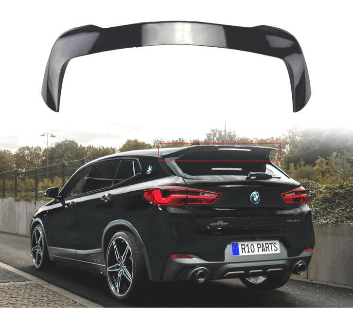 SPOILER BMW X2 F39 18- NOIR BRILLANT, Auto-onderdelen, Carrosserie, Verzenden