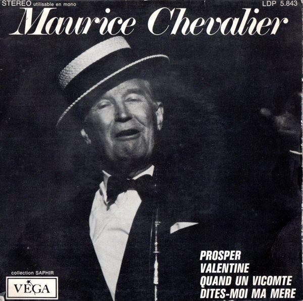 Maurice Chevalier - Prosper, CD & DVD, Vinyles | Pop, Envoi