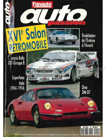1991 AUTO PASSION TIJDSCHRIFT 45 FRANS, Ophalen of Verzenden, Nieuw