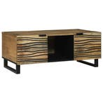 vidaXL Salontafel Naturel 100 x 54 x 40 cm Bewerkt hout, Huis en Inrichting, Verzenden, Nieuw