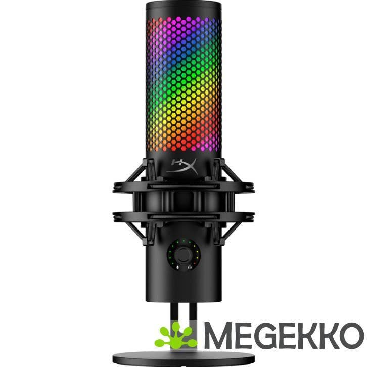 HyperX QuadCast 2 S - Zwarte USB Tafelmicrofoon, Informatique & Logiciels, Ordinateurs & Logiciels Autre, Envoi