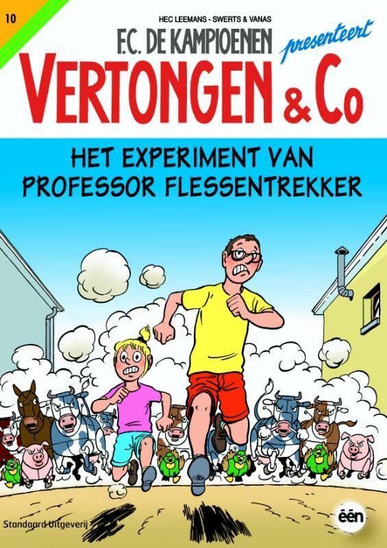 Het experiment van professor Flessentrekker / Vertongen & Co, Livres, BD, Envoi