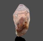 Sceptre en quartz fantôme d’hématite naturel et améthyste –