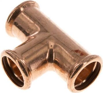 Tee Press Fitting - 28mm Persmof - Koperlegering, Bricolage & Construction, Verzenden