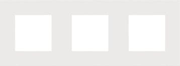 Niko Pure Cover Frame Switchgear - 154-76700, Verzenden
