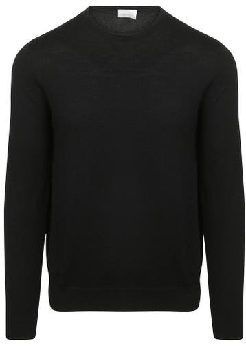 Profuomo Pullover Merinowol Zwart maat Maat 52/54 (L) Heren, Maat 52/54 (L), Verzenden, Zwart, Nieuw