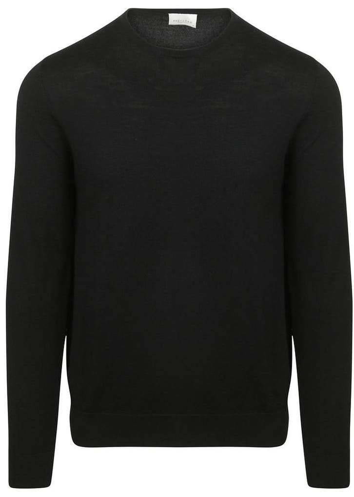 Profuomo Pullover Merinowol Zwart maat Maat 52/54 (L) Heren, Kleding | Heren, Truien en Vesten, Zwart, Nieuw, Maat 52/54 (L), Verzenden