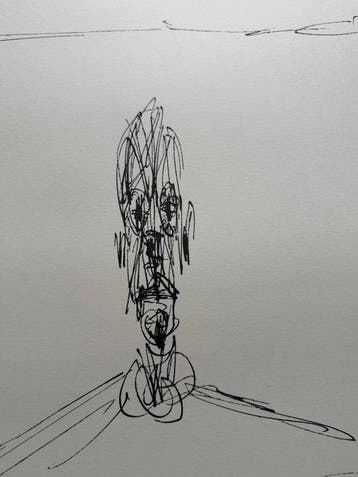 Alberto Giacometti (1901-1966) - Le buste à la fenêtre