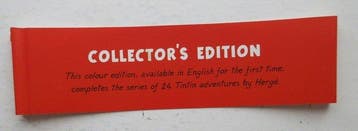 Tintin - in the Congo - met wikkel - 1 Album - Eerste druk -