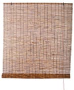 Rolgordijn donker riet 140 x 160 cm, Huis en Inrichting, Stoffering | Gordijnen en Lamellen, Verzenden, Nieuw
