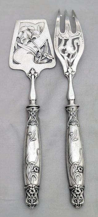 Hors doeuvre set (2) - .950 zilver - Zonder reserveprijs