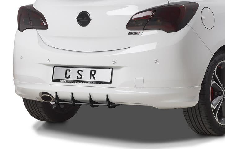 Racing diffuser / achterskirt voor Opel Corsa E Gsi HA321-B, Auto-onderdelen, Carrosserie, Nieuw, Verzenden