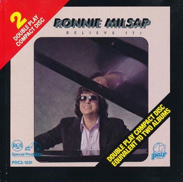 Ronnie Milsap - Believe It, Verzenden, Gebruikt