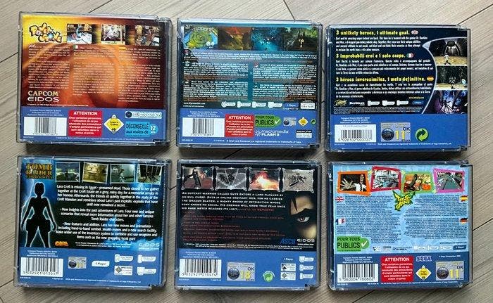 Sega, Capcom - Dreamcast - Power Stone; Rayman 2: The Great, Consoles de jeu & Jeux vidéo, Consoles de jeu | Accessoires Autre