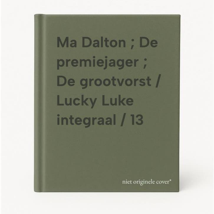 Ma Dalton ; De premiejager ; De grootvorst / Lucky Luke, Livres, BD, Envoi