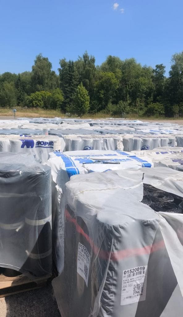 MAGAZIJNOPRUIMING!! ROOFING, Doe-het-zelf en Bouw, Dakpannen en Dakbedekking, Dakleer, Nieuw, Ophalen