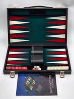 Table de jeux - Backgammon au design cuir – Jeu de voyage au, Antiquités & Art