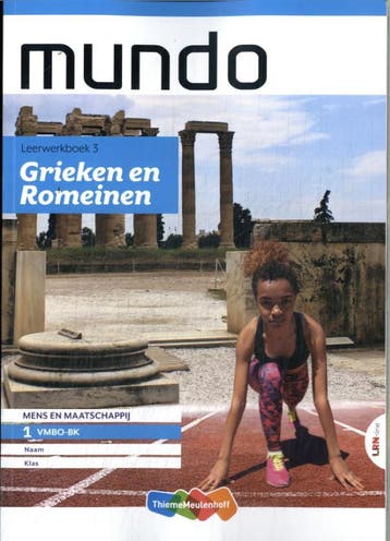 Mundo LRN-line 1 vmbo bk thema 3 Grieken en Romeinen, Boeken, Verzenden, Zo goed als nieuw