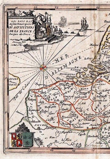 Europa - Nederland; Verdussen - Les Pais Bas où sont, Nieuw