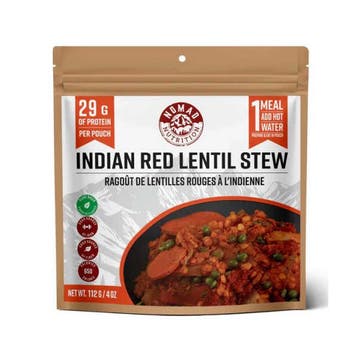 Indian Red Lentil Stew - 650 kcal - Nomad Nutrition, Verzenden