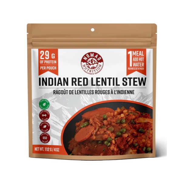 Indian Red Lentil Stew - 650 kcal - Nomad Nutrition, Diversen, Levensmiddelen, Verzenden