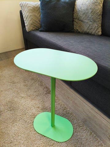 Moderne Groene - Bijzettafel - Staal, Nieuw