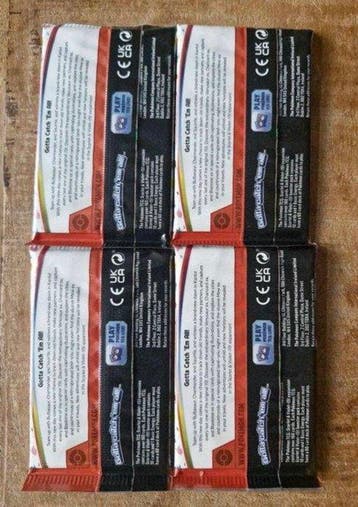 Pokémon - 4 Booster pack - Pokémon Booster pack - 4x 151, Hobby en Vrije tijd, Verzamelkaartspellen | Pokémon, Nieuw