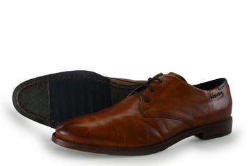 Bugatti Veterschoenen in maat 42 Cognac, Kleding | Heren, Schoenen, Bugatti, Overige kleuren, Verzenden, Zo goed als nieuw