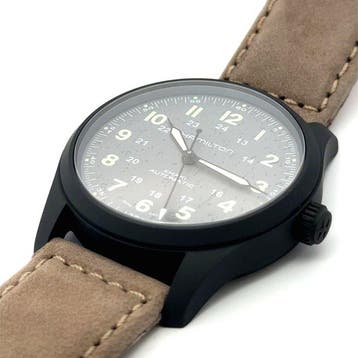 Hamilton - KHAKI FIELD TITANIUM AUTO - H70215880 - Homme -, Nieuw