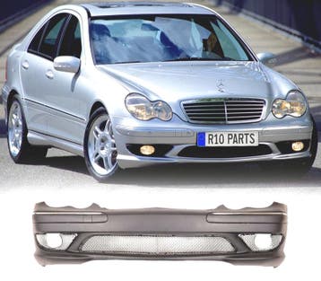 PARE CHOCS FRONTAL MERCEDES CLASSE C W203 00-03 LOOK AMG, Autos : Pièces & Accessoires, Verzenden
