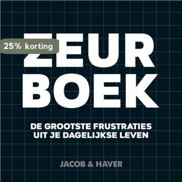 Zeurboek 9789464081169 Jacob & Haver, Verzenden, Zo goed als nieuw, Jacob & Haver