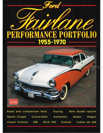 FORD FAIRLANE PERFORMANCE PORTFOLIO 1955-1970 (BROOKLANDS), Nieuw