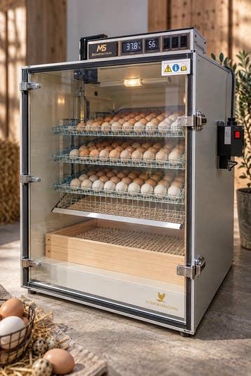 MS140S Slaglatten Broedmachine | 180 Eieren, Verzenden