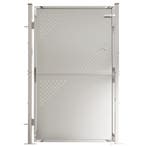 Tuinpoort rvs | Tweede kansje | OP = OP, Verzenden, 100 tot 150 cm, Nieuw, Looppoort