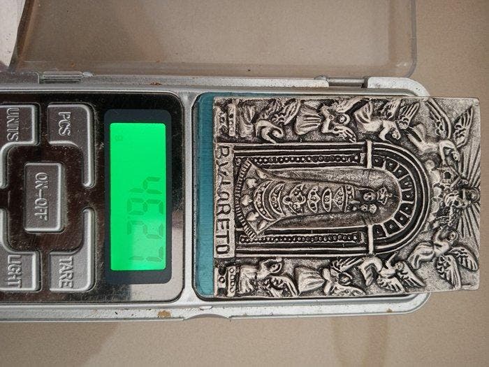 Christelijke voorwerpen - .800 zilver - 1850-1900 - Votieve, Antiek en Kunst, Antiek | Zilver en Goud