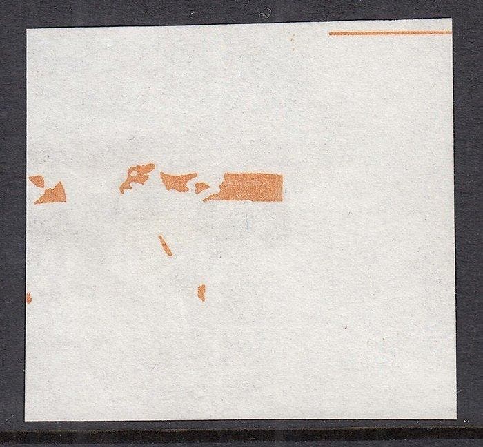 Nederland 1974 - Rundvee-stamboek, variëteit ongetand,, Timbres & Monnaies, Timbres | Pays-Bas