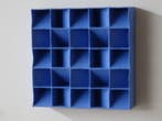 2026 - 41 hemelsblauw minimalistisch wandrelief