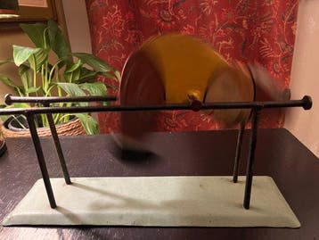 Folk-Art - Blikken speelgoed - Painted Sheet Metal Tumbling