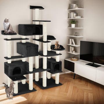 Krabpaal Entissar 214cm - zwart, Dieren en Toebehoren, Verzenden, Nieuw