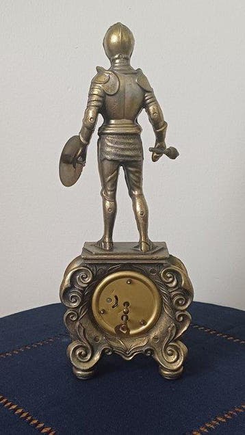 Figurale pendule - Record - Messing - 1960-1970, Antiek en Kunst, Antiek | Klokken